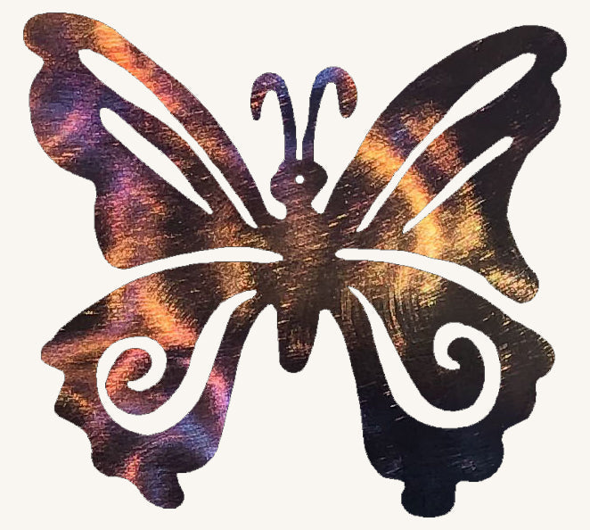 Butterfly Metal Art Sculpture - 6