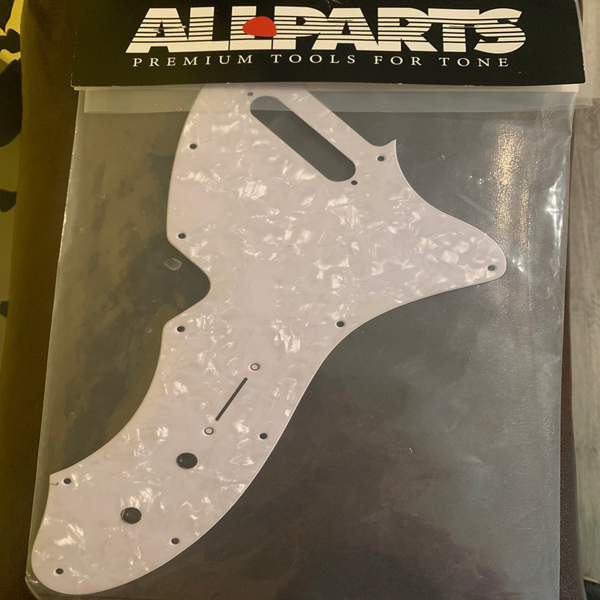 Pickguard Tele White Perloid PG-9565-055