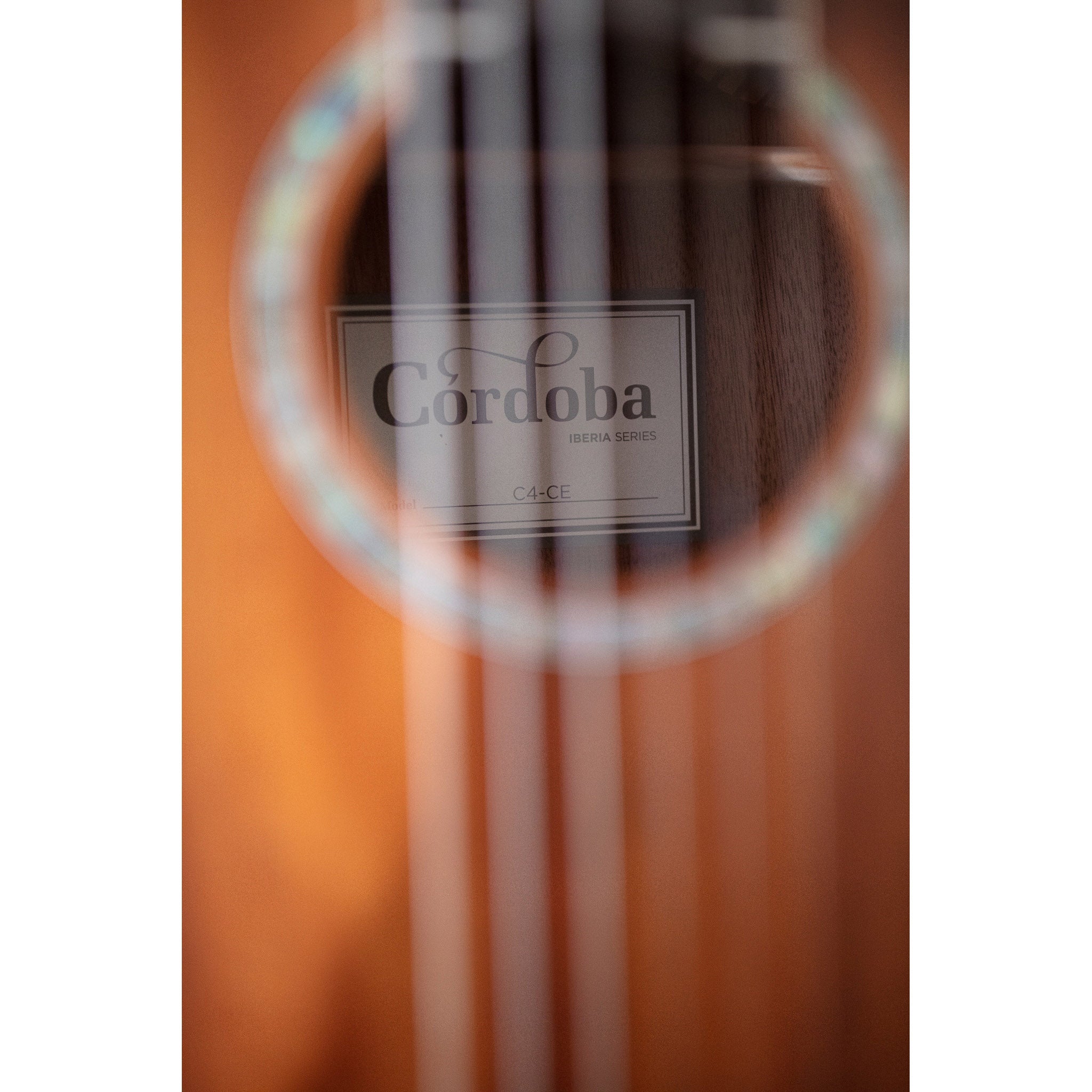Cordoba C4-CE Nylon String Acoustic-Electric Guitar – Edgeburst