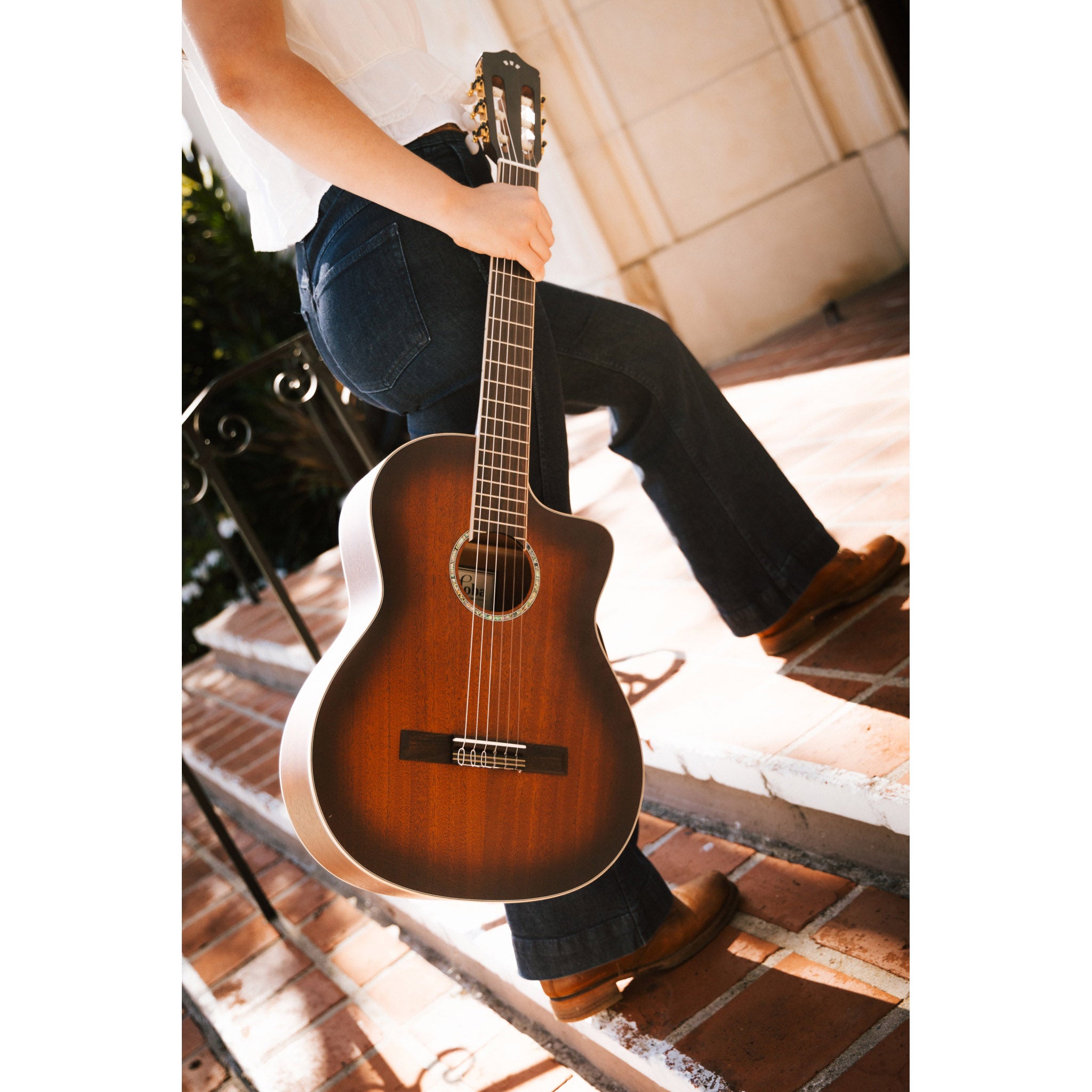 Cordoba C4-CE Nylon String Acoustic-Electric Guitar – Edgeburst