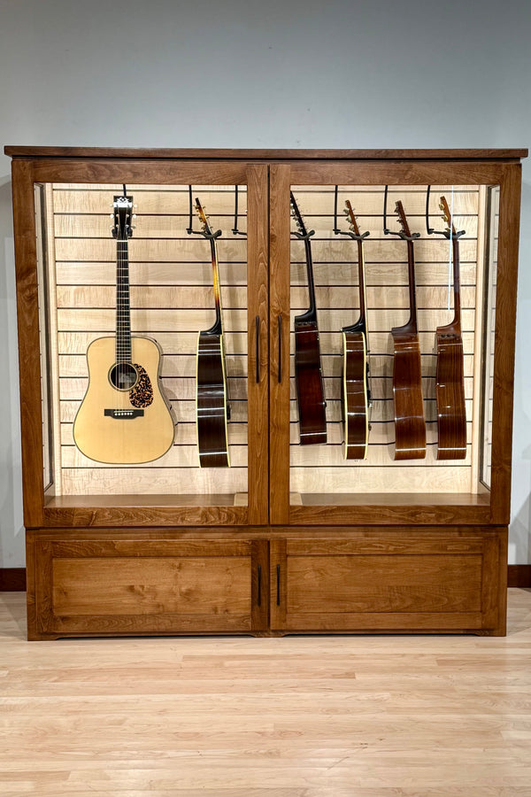 ClimaCab Grand+ | Maple with Boston Stain and Natural Flame Maple Accents