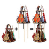 The Carousel™ Deluxe Rotating Guitar Stand | Combined Unit