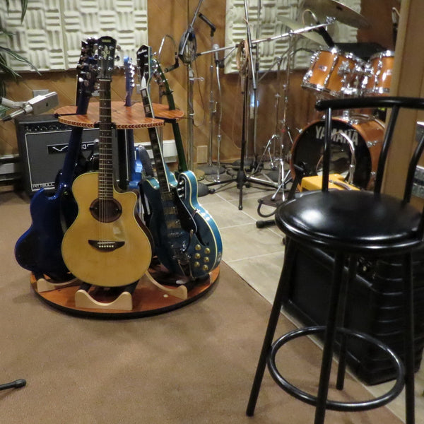 The Carousel™ Deluxe Rotating Guitar Stand | Base Unit