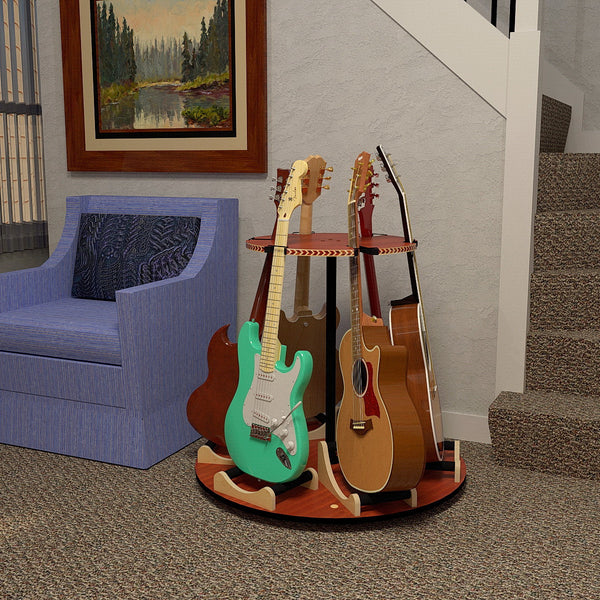 The Carousel™ Deluxe Rotating Guitar Stand | Base Unit