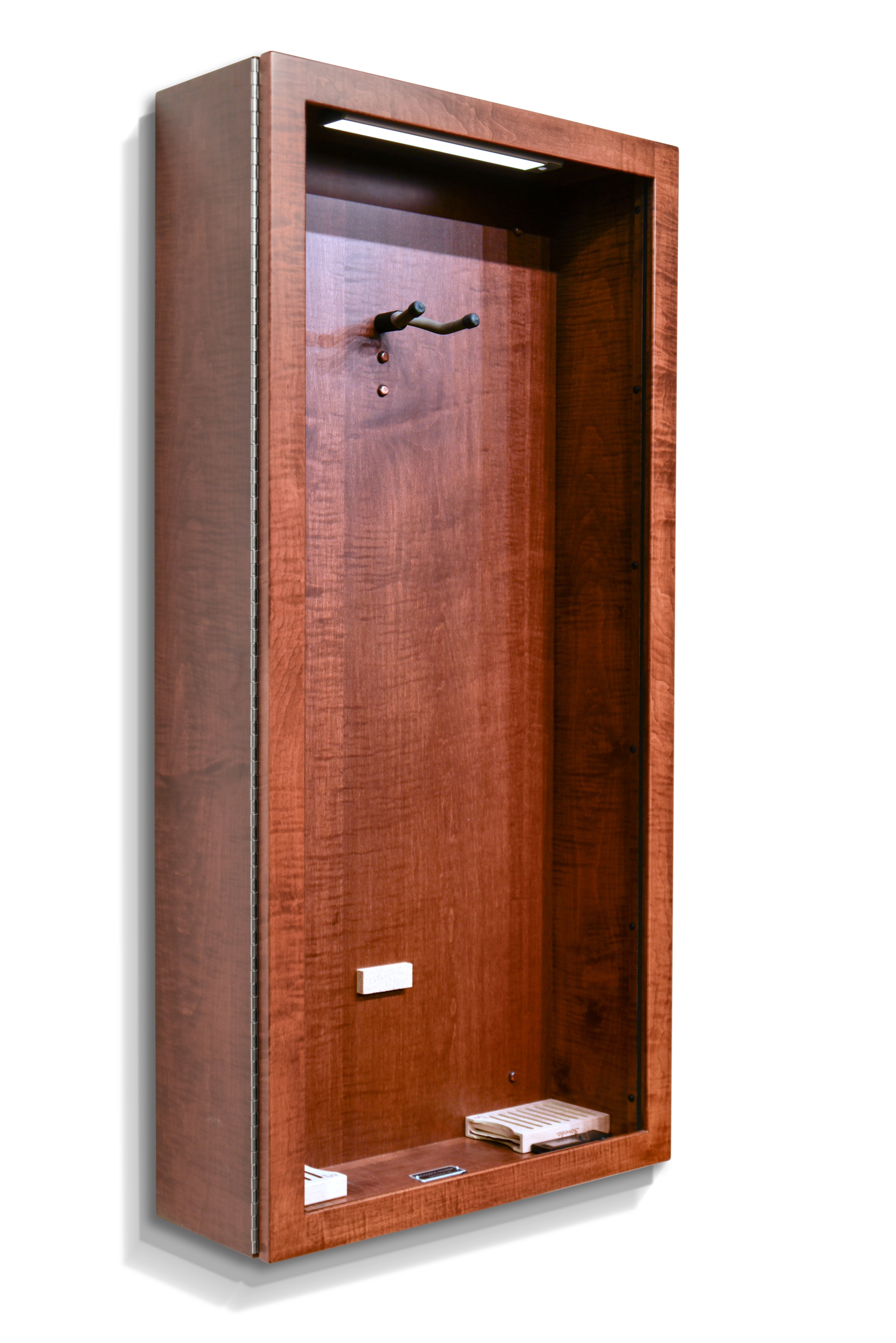 ClimaCase Rectangle Humidor - Flamed Maple with Acres Stain