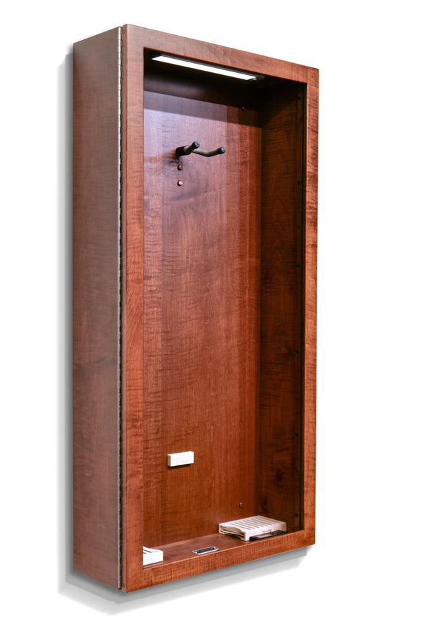 ClimaCase Rectangle Humidor - Flamed Maple with Acres Stain