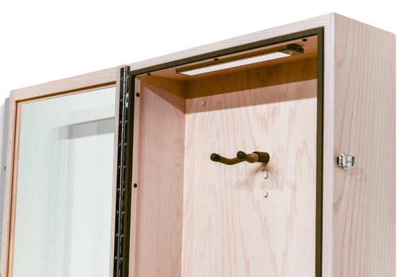 ClimaCase Rectangle Humidor - Northern White Ash with White Wash Stain