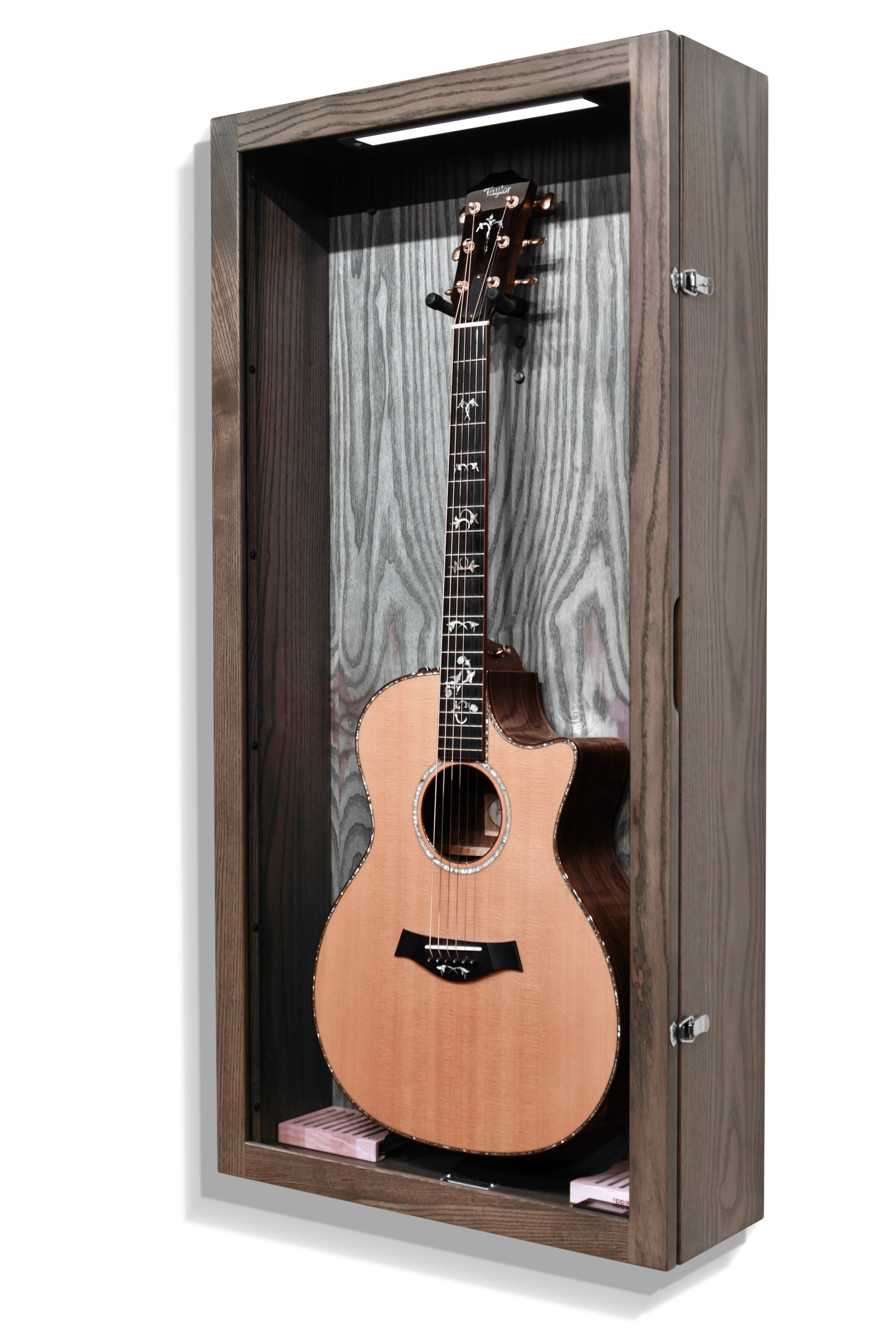 ClimaCase Rectangle Humidor - Northern White Ash with Antique Slate Stain