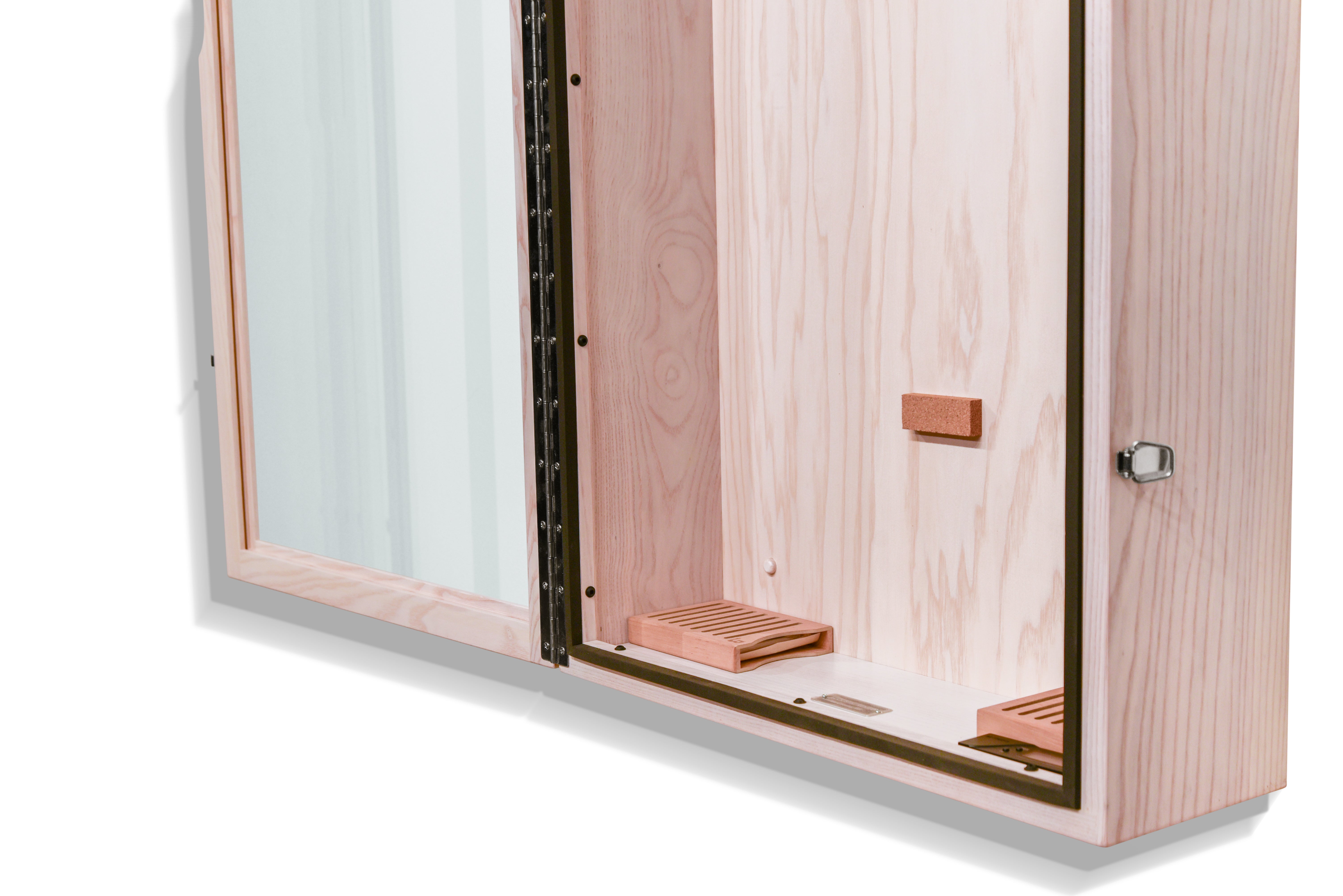 ClimaCase Rectangle Humidor - Northern White Ash with White Wash Stain