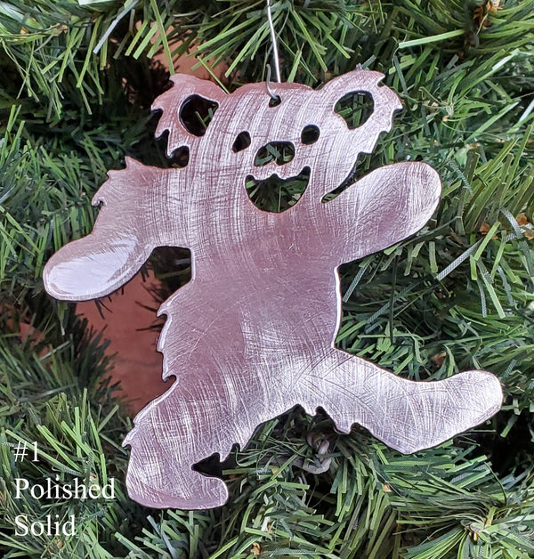Grateful Dead Dancing Bear Christmas Ornaments