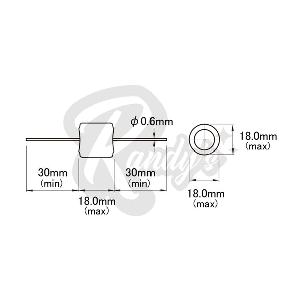 Vitamin Q Paper-In-Oil Capacitor - Compare to Sprague® Black Beauty