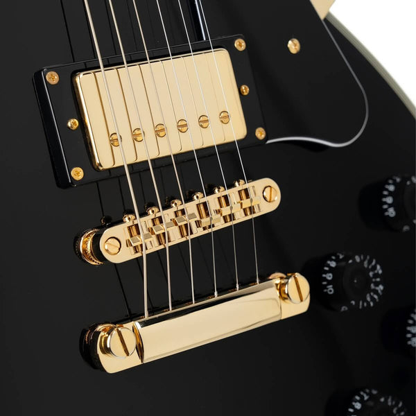Cort CR270 Classic Rock Electric Guitar in Black, photo 5