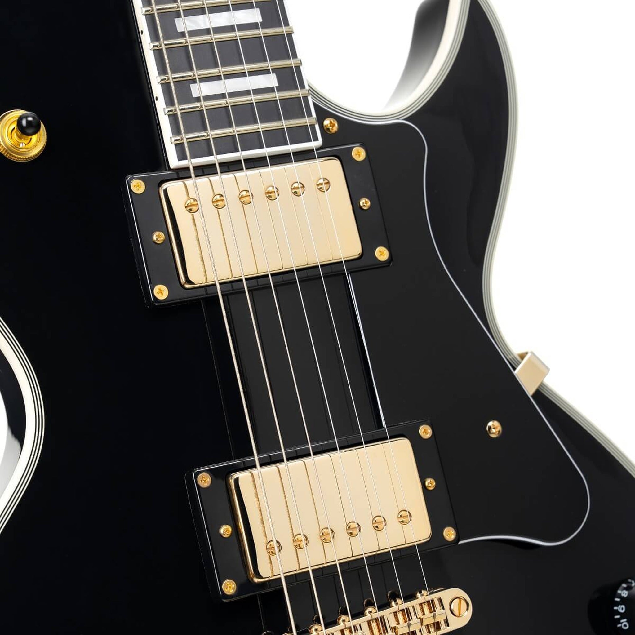 Cort CR270 Classic Rock Electric Guitar in Black, photo 7