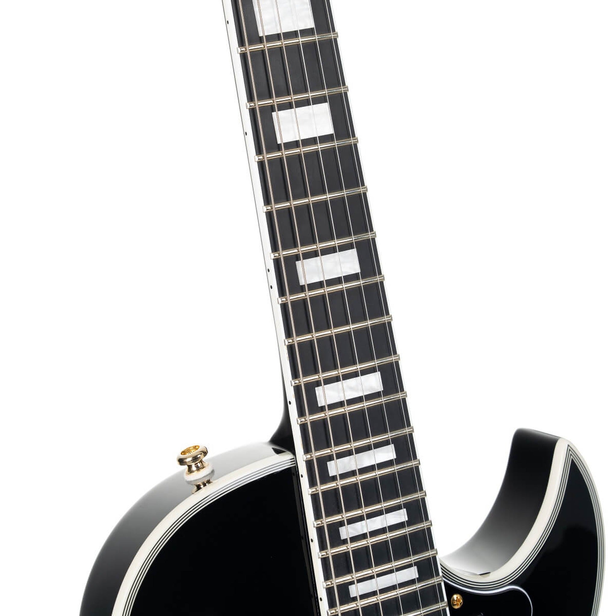 Cort CR270 Classic Rock Electric Guitar in Black, photo 8
