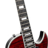 Cort CR300 Deluxe Classic Rock Electric Guitar in Flaming Burst, photo 7