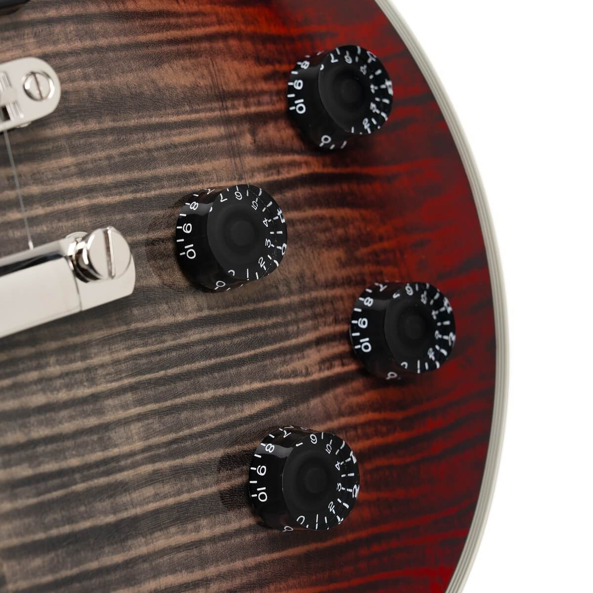 Cort CR300 Deluxe Classic Rock Electric Guitar in Lava Burst, photo 4