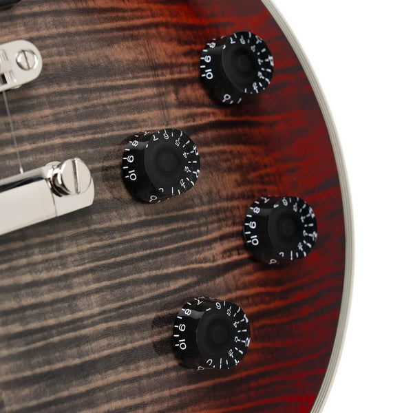 Cort CR300 Deluxe Classic Rock Electric Guitar in Lava Burst, photo 4