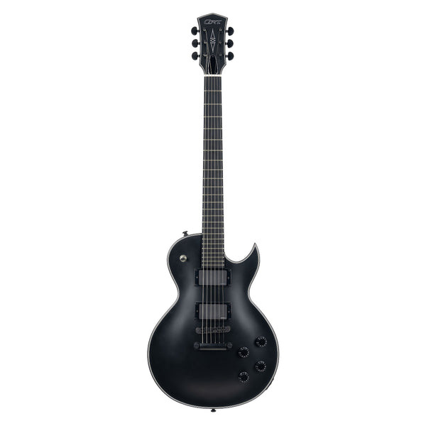 Cort CR300MT Classic Rock Electric Guitar with EMGs in Black Satin, photo 1