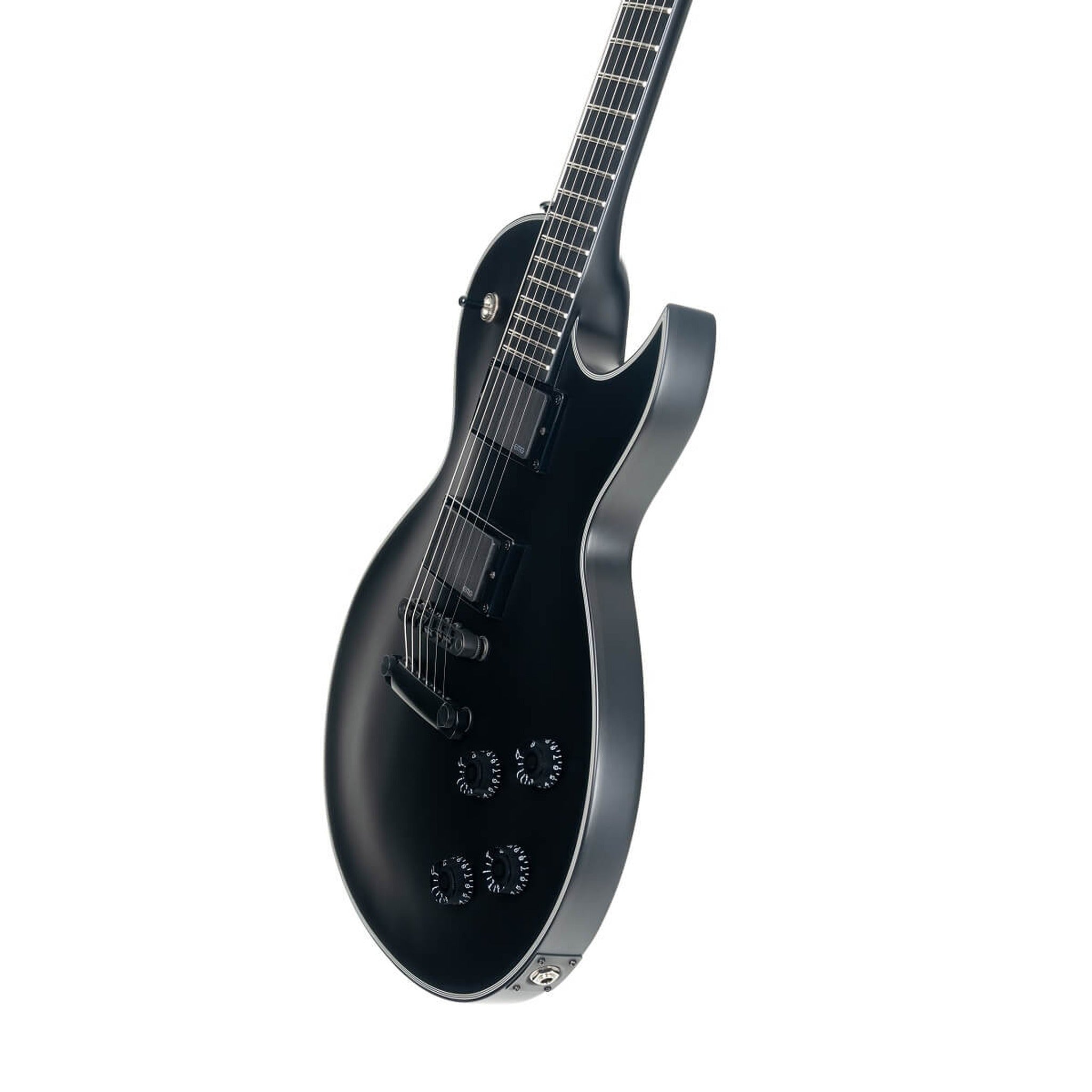 Cort CR300MT Classic Rock Electric Guitar with EMGs in Black Satin, photo 5