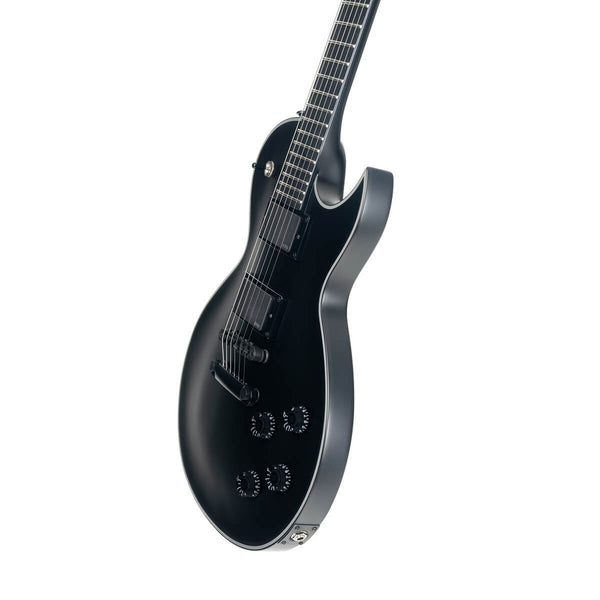 Cort CR300MT Classic Rock Electric Guitar with EMGs in Black Satin, photo 5
