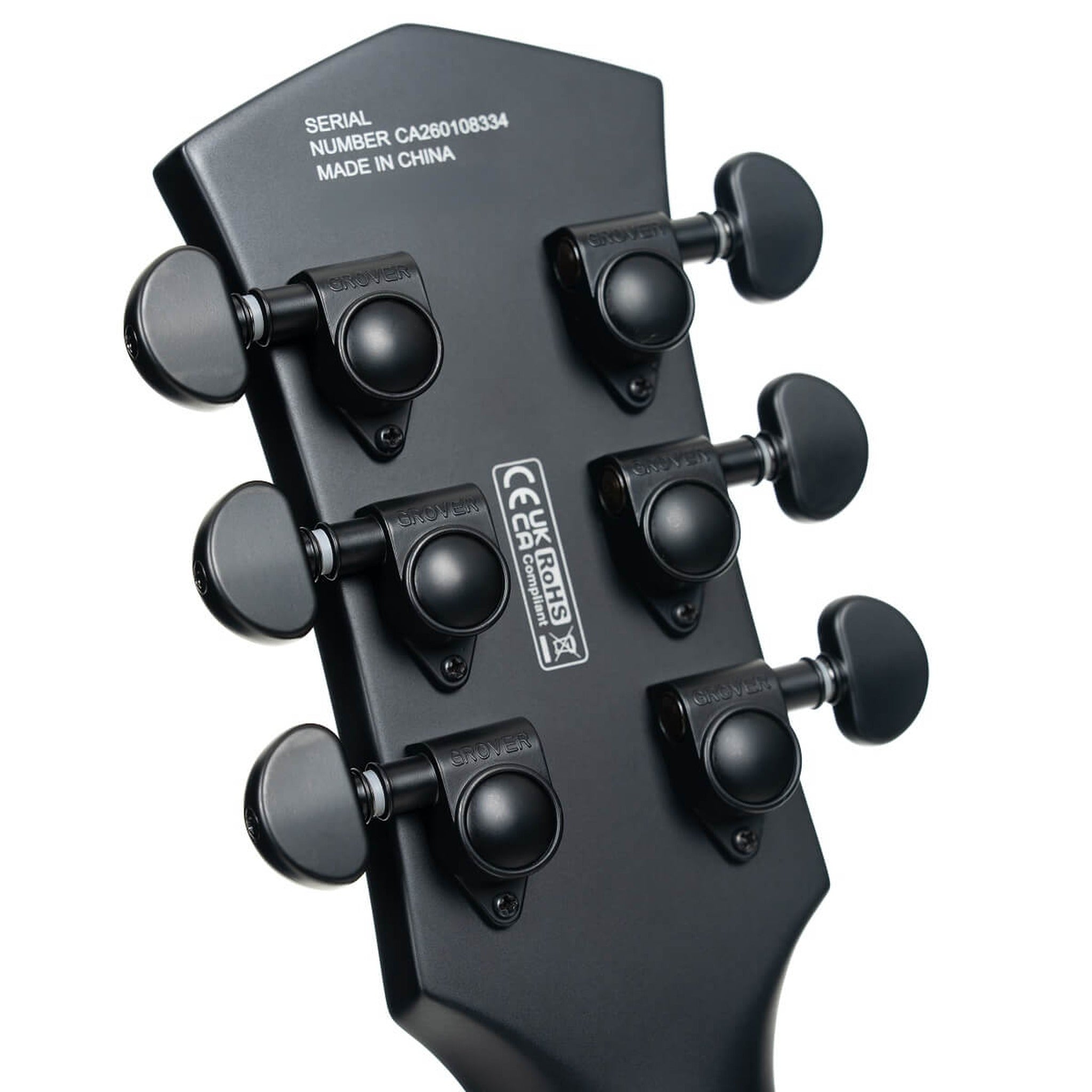 Cort CR300MT Classic Rock Electric Guitar with EMGs in Black Satin, photo 12