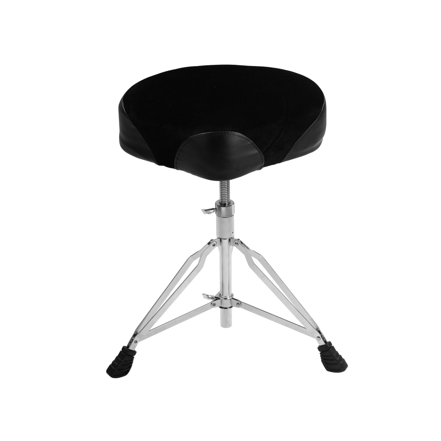 Nux Padded Double Braced Chrome Drum Throne Model NDT-03