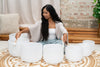 432 Hz Crystal Singing Bowl Chakra Set - 7 Pure White Quartz Bowls (8"–14")