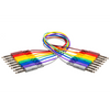 Hosa CSS-845 18-Inch 1/4" TRS Balanced Patch Cables 8-Pack