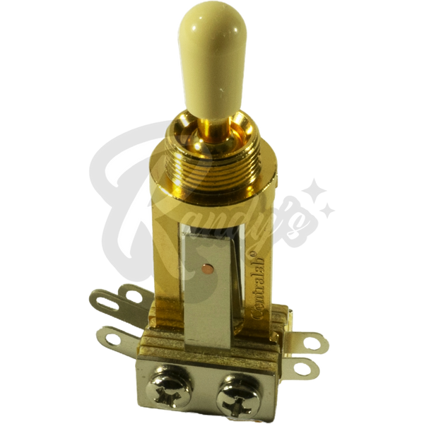 Centralab 3-Way Toggle Switch (Long) - Fits Gibson® & Orville®