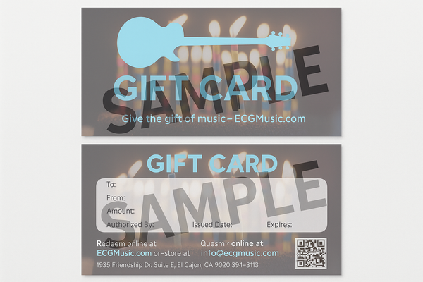 El Cajon Guitars & Music Gift Card