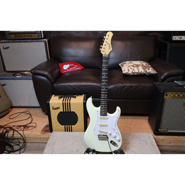 Tagima T635 Classic Strat-Style Electric Guitar – Olympic White