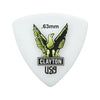 Clayton Acetal/Polymer Picks — Rounded Triangle (12-Pack)