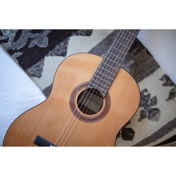 Córdoba C5 CD Acoustic guitar on a textured surface