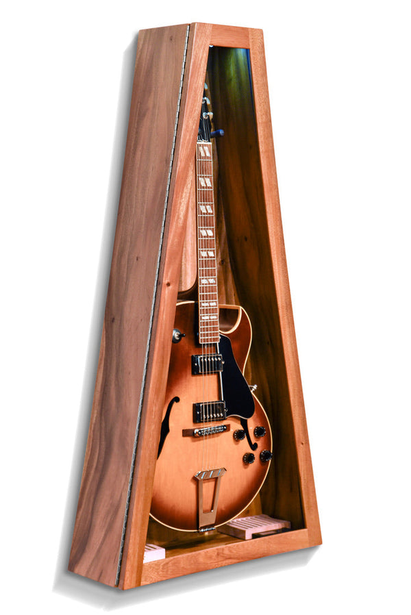 ClimaCase Triangle Humidor - Monkeypod