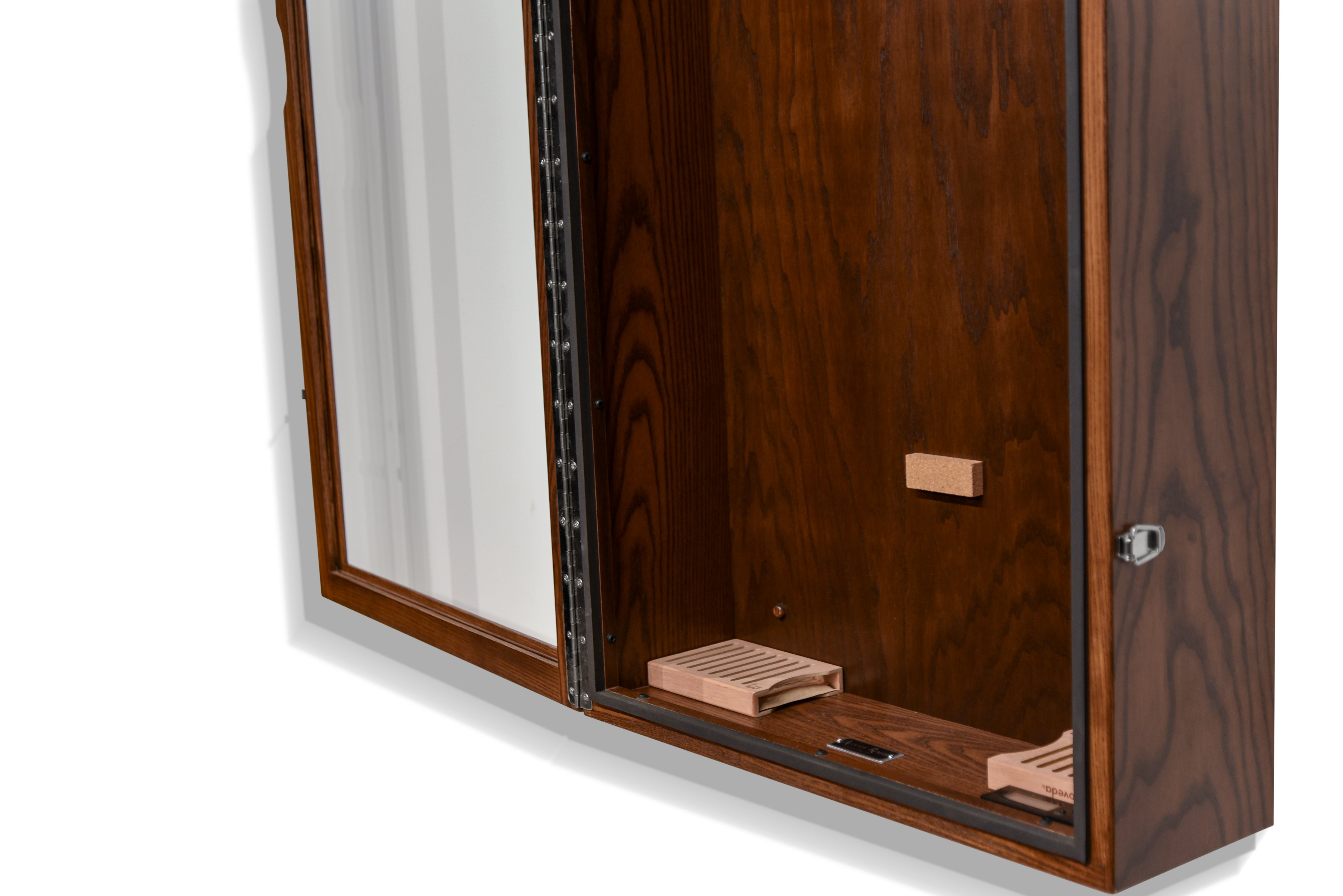 ClimaCase Rectangle Humidor - Northern White Ash with Coffee Stain Stain