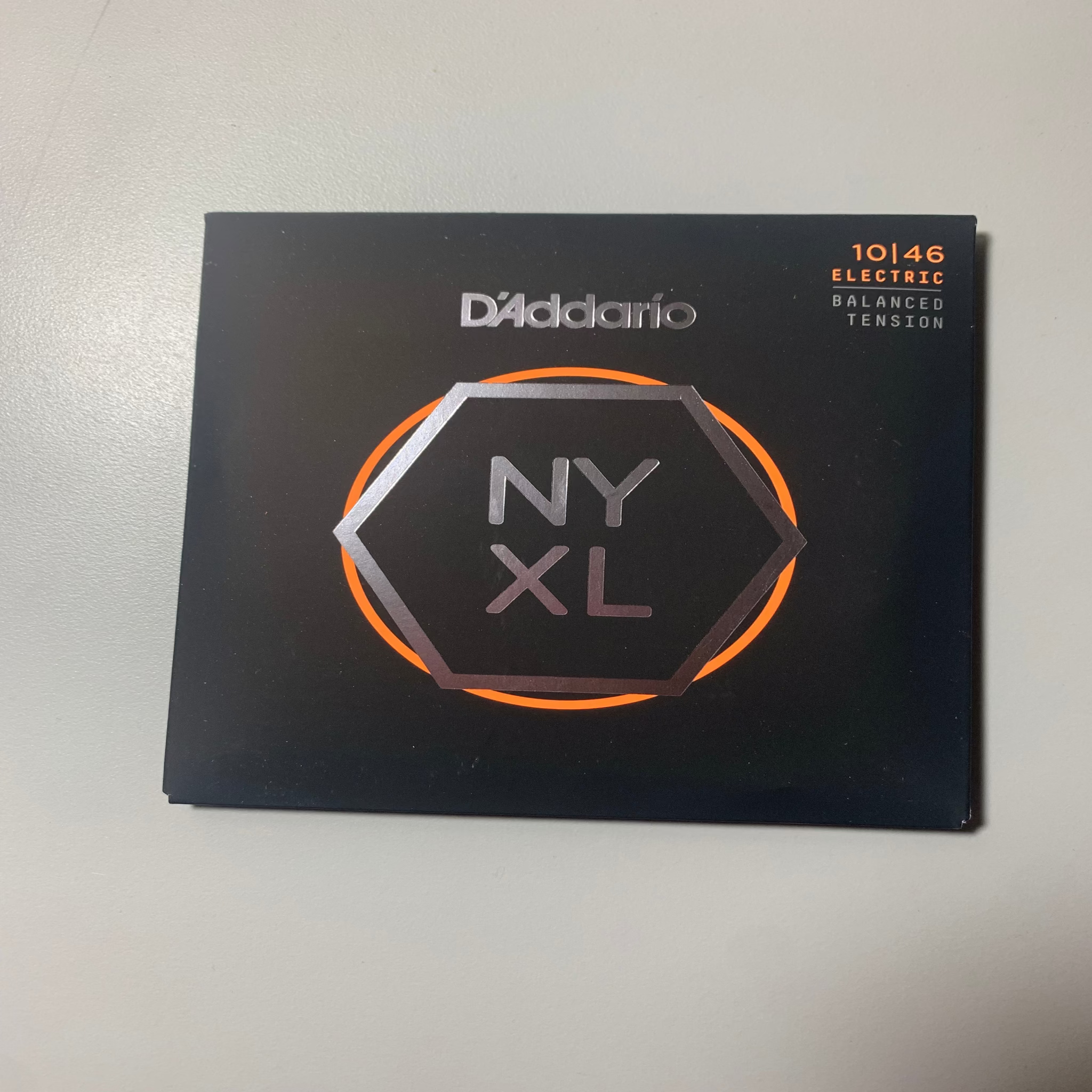 D'Addario NYXL1046BT Nickel Wound Electric Guitar Strings Balanced Tension Regular Light (10-46)