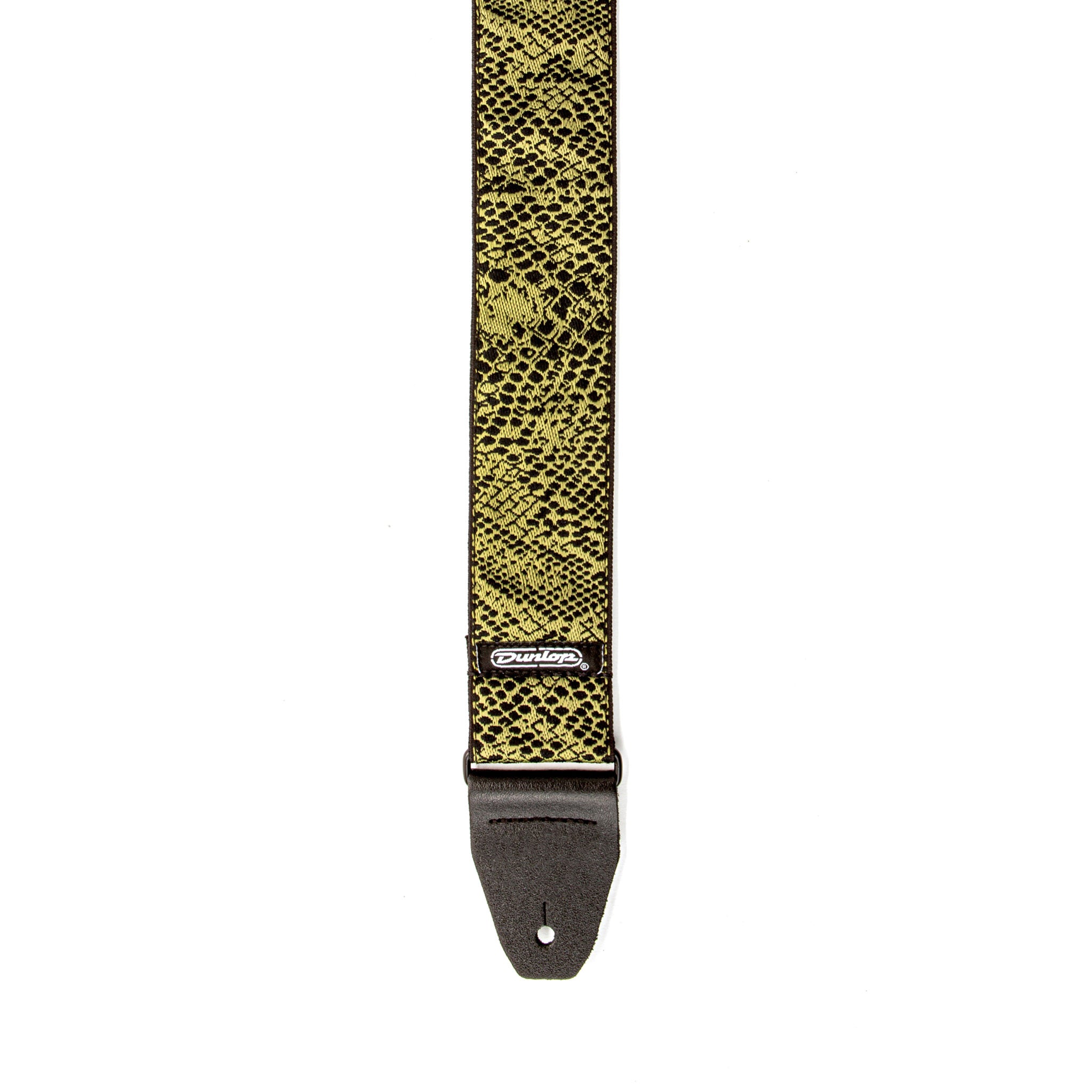 Dunlop Jacquard Guitar Strap - Serpentine Green Pattern