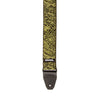 Dunlop Jacquard Guitar Strap - Serpentine Green Pattern