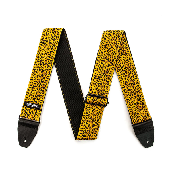 Dunlop Jacquard Guitar Strap - Leopardskin