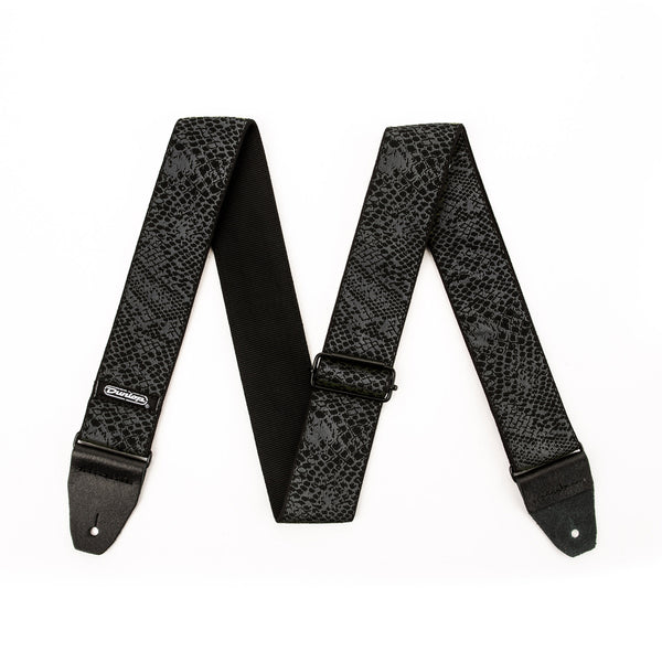 Dunlop Jacquard Guitar Strap - Serpentine Black