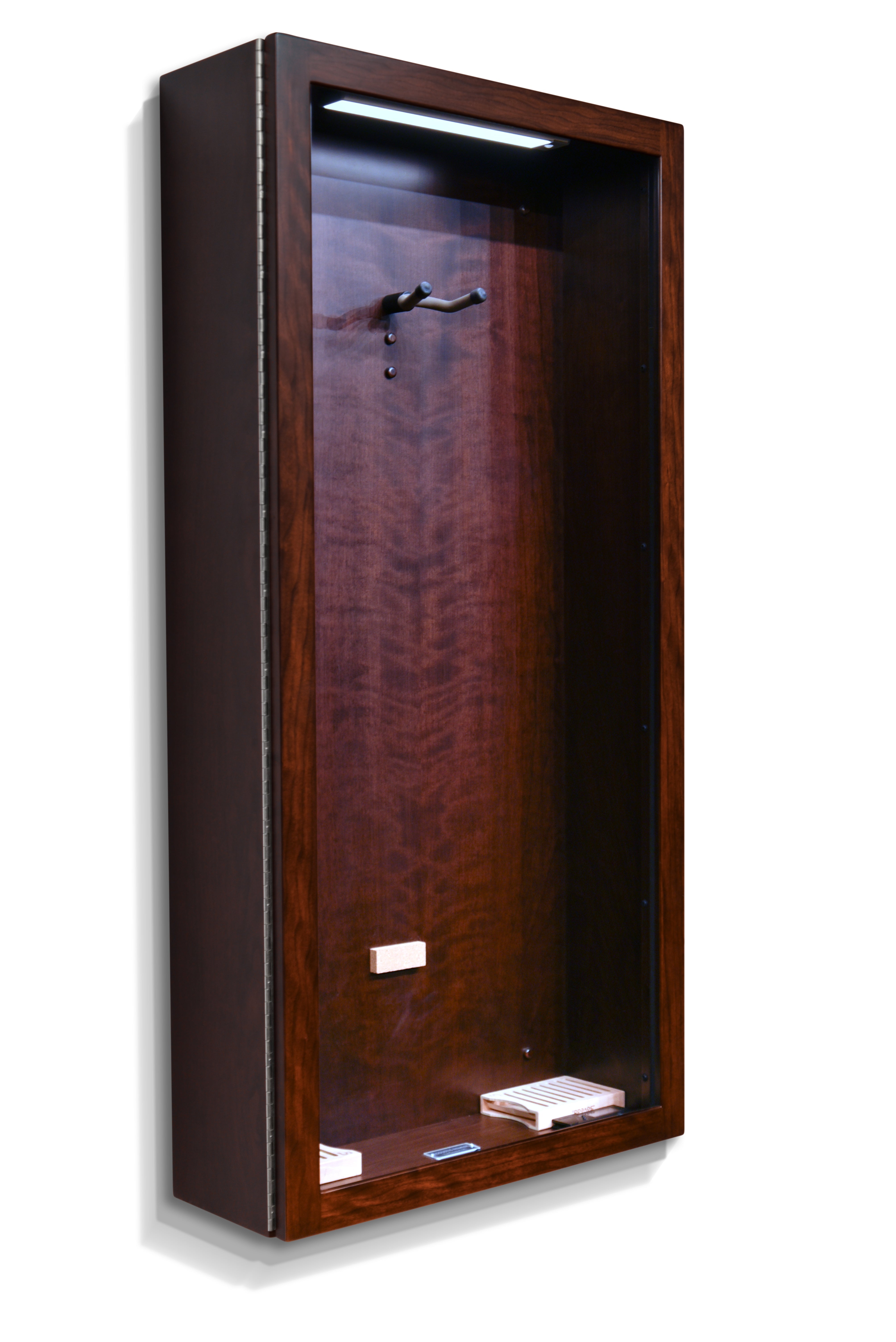 ClimaCase Rectangle Humidor - Cherry with Onyx Stain