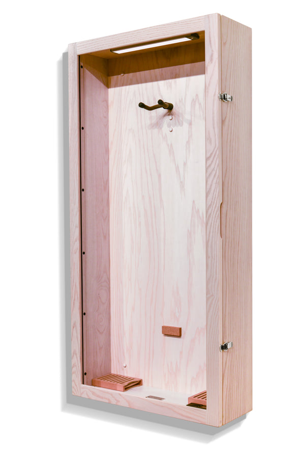 ClimaCase Rectangle Humidor - Northern White Ash with White Wash Stain