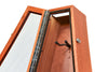 ClimaStand Triangle Humidor with Base - African Mahogany