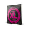 D'Addario XL guitar string set packaging with pink label on a white background