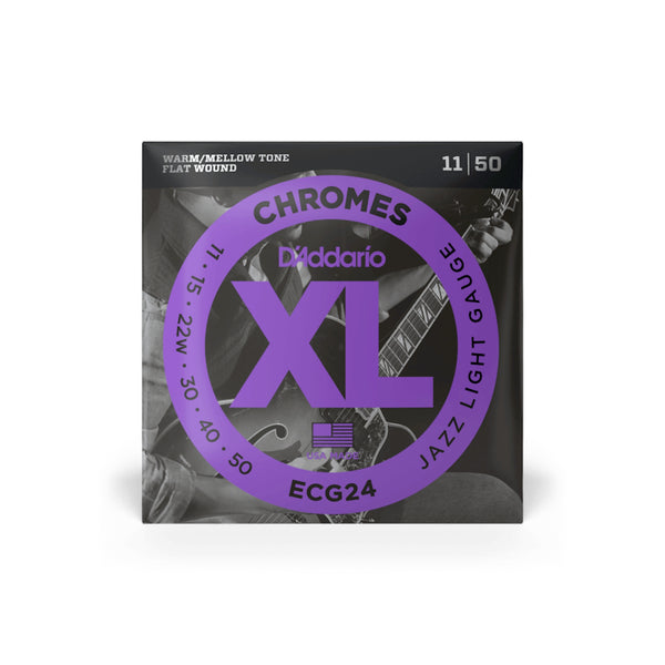 D'Addario  11-50 Jazz Light, XL Chromes Electric Guitar Strings