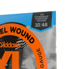D'Addario ESXL110 Nickel Wound Regular Light Double Ball End Electric Guitar Strings