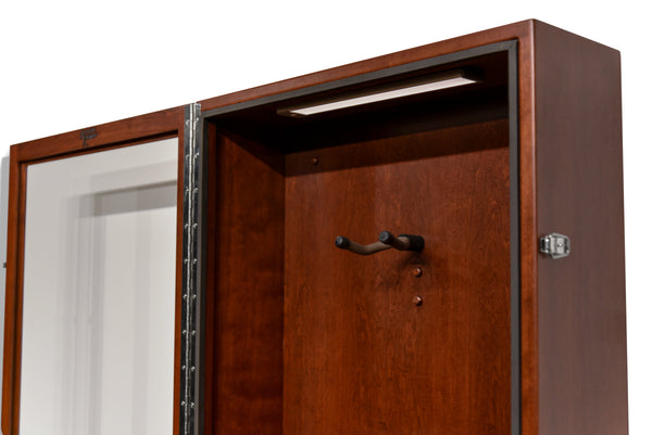 ClimaCase Rectangle Humidor - Cherry with Acres Stain