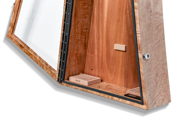 ClimaCase Triangle Humidor - Curly Mango