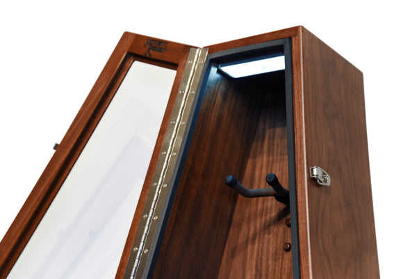 ClimaStand Triangle Humidor with Base - Walnut