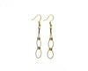 Double Hoop Drop Earrings